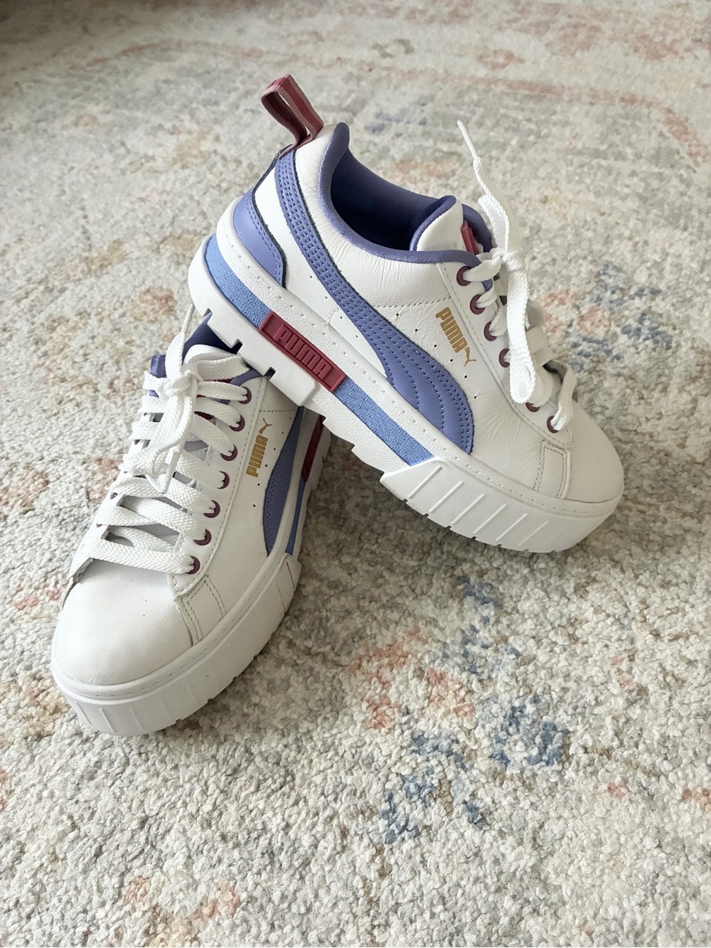 Puma Mayze UT Pop Pastel Chunky Platform Y2K Sneakers - Sz 6